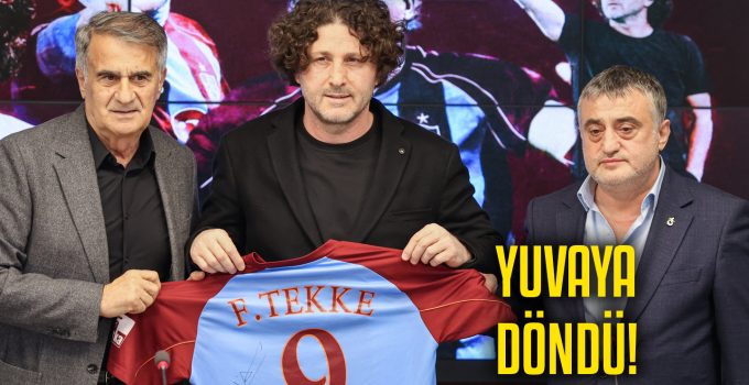 Trabzonspor’da Fatih Tekke Dönemi Başladı